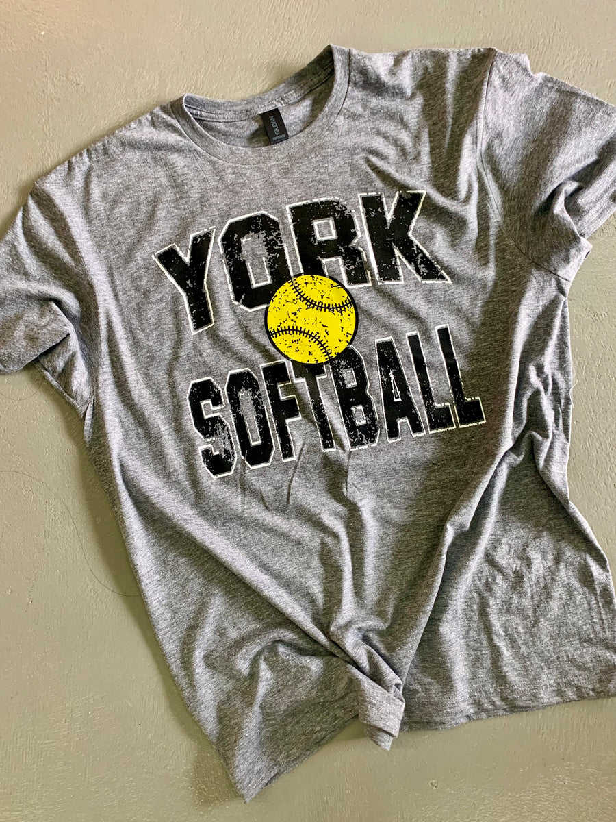 York Softball Tee Sweet Tea Refill