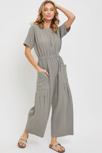 ONE-PIECE WIDE-LEG  JUMPSUIT