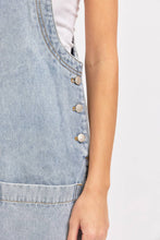 Denim Overall Mini Dress
