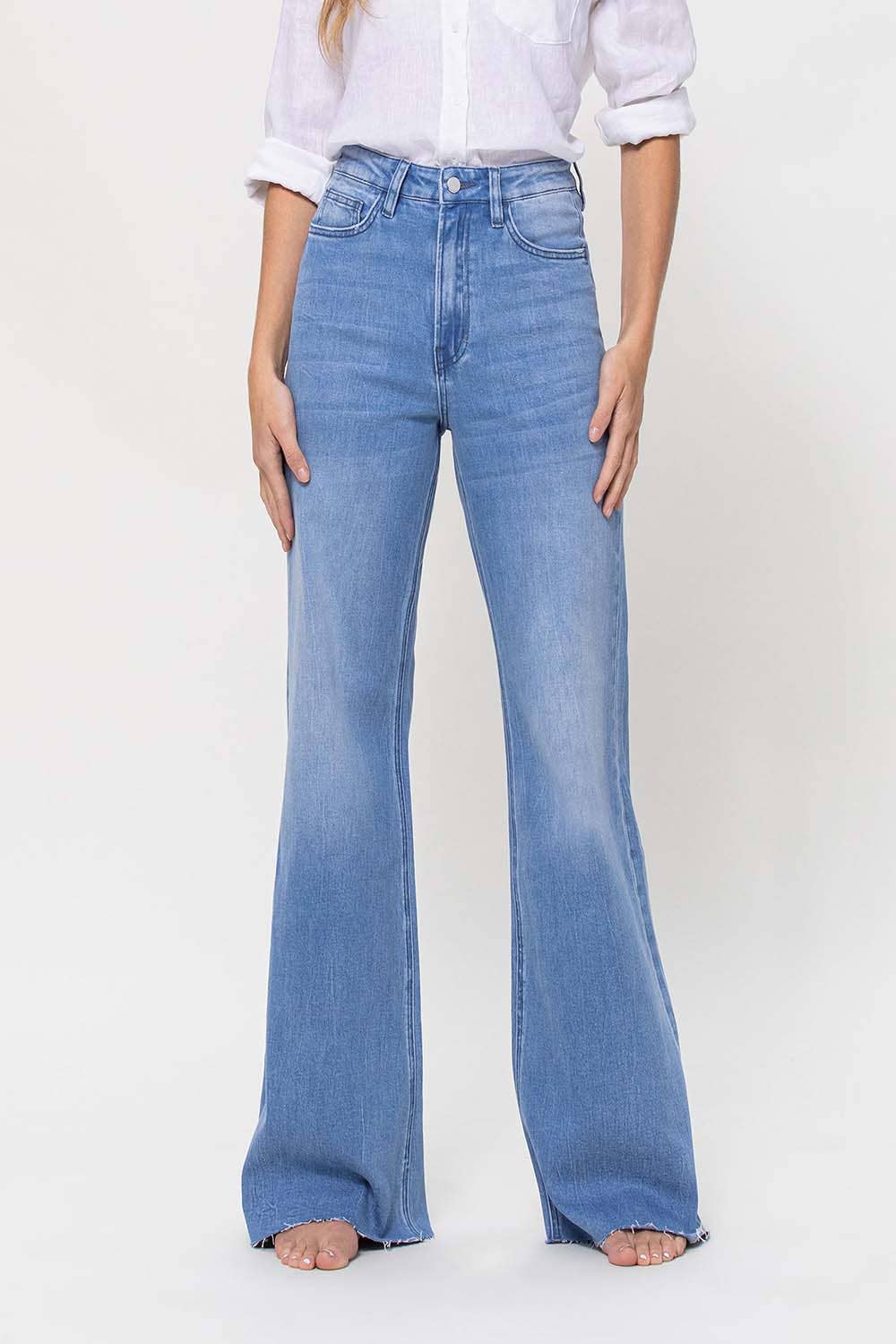 VERVET WIDE LEG JEANS