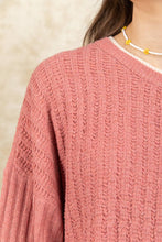 Detail Neck Sweater - Cream