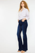 KANCAN - Mid Rise Flare Dark Stonewash