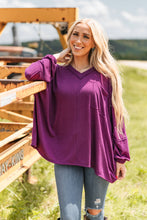 Soft Relaxed Draped Top