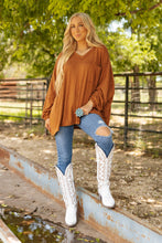 Soft Relaxed Draped Top