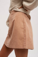 CORDUROY MINI SKIRT
