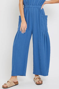 ONE-PIECE WIDE-LEG  JUMPSUIT