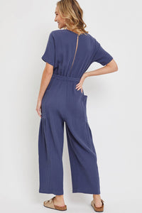 ONE-PIECE WIDE-LEG  JUMPSUIT