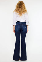 KANCAN - Mid Rise Flare Dark Stonewash