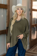 Soft Relaxed Draped Top
