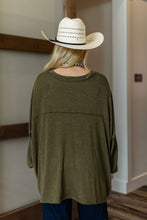 Soft Relaxed Draped Top