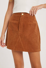 CORDUROY MINI SKIRT