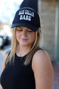 Blue Collar Babe Trucker Hat