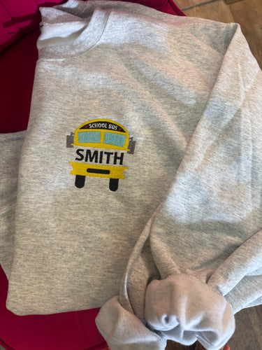 School Bus Crewneck