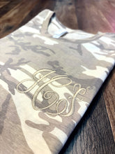 Neutral Printed Monogram Tee