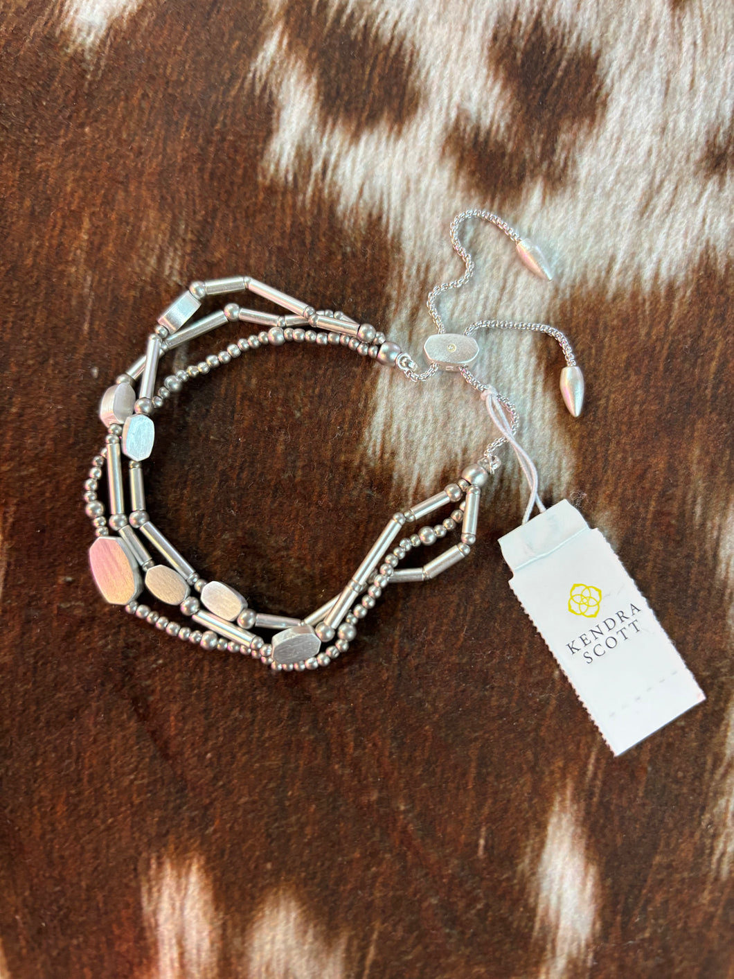 CHANTAL BRACELET BRIGHT SILVER METAL