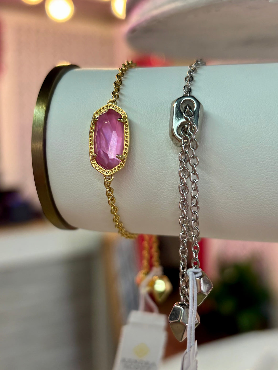Elaina Delicate Chain Bracelet Gold Azalea
