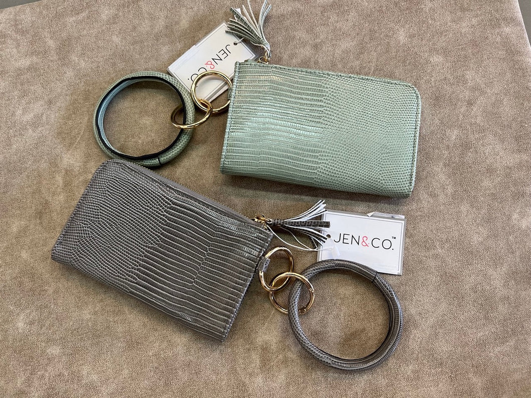 Jen & Co Bangle Wristlet/Wallet