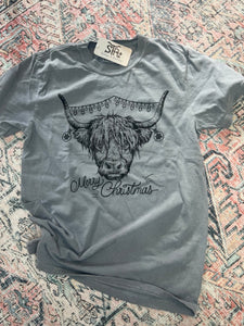 Cow Christmas Tee