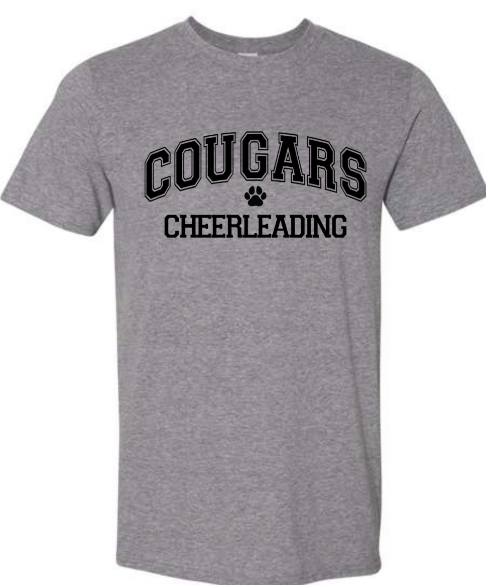 Cougar Cheerleading Soft Shirt
