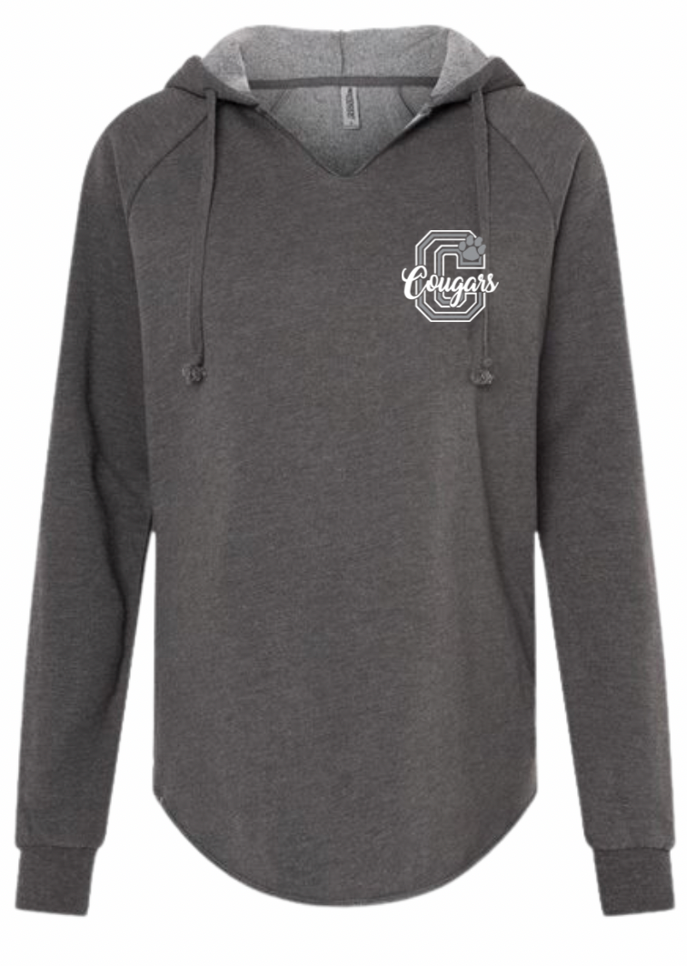 Cougars Wave Washed Hoodie