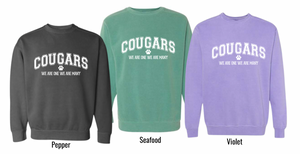 Cougar Comfort Colors Crewneck