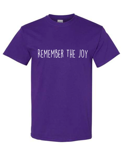 Choose Joy Purple Tee