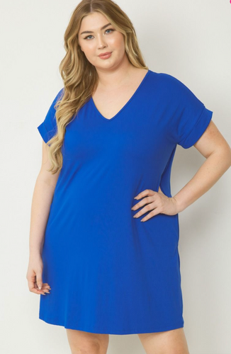 Royal Blue Entro Dress