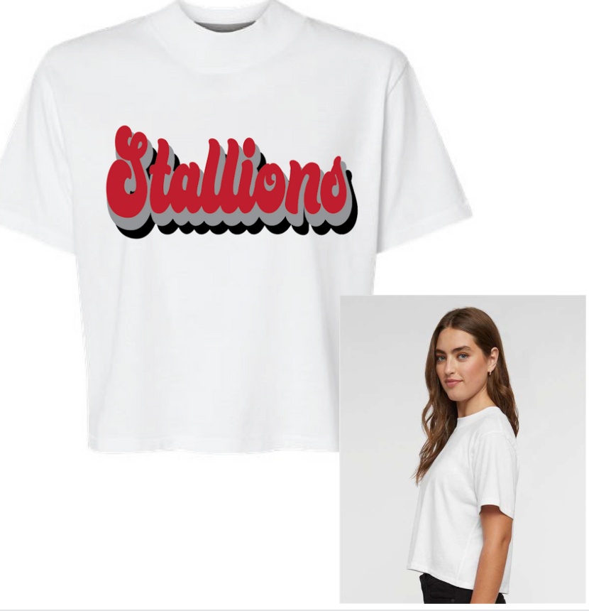 Stallions Crop Top