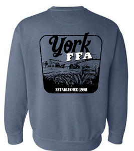 York FFA Comfort Color Sweatshirt