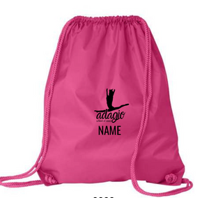 Adagio Dance Pink Cinch Sack