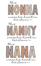 Heart on Sleeve Crewneck