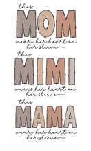 Heart on Sleeve Crewneck