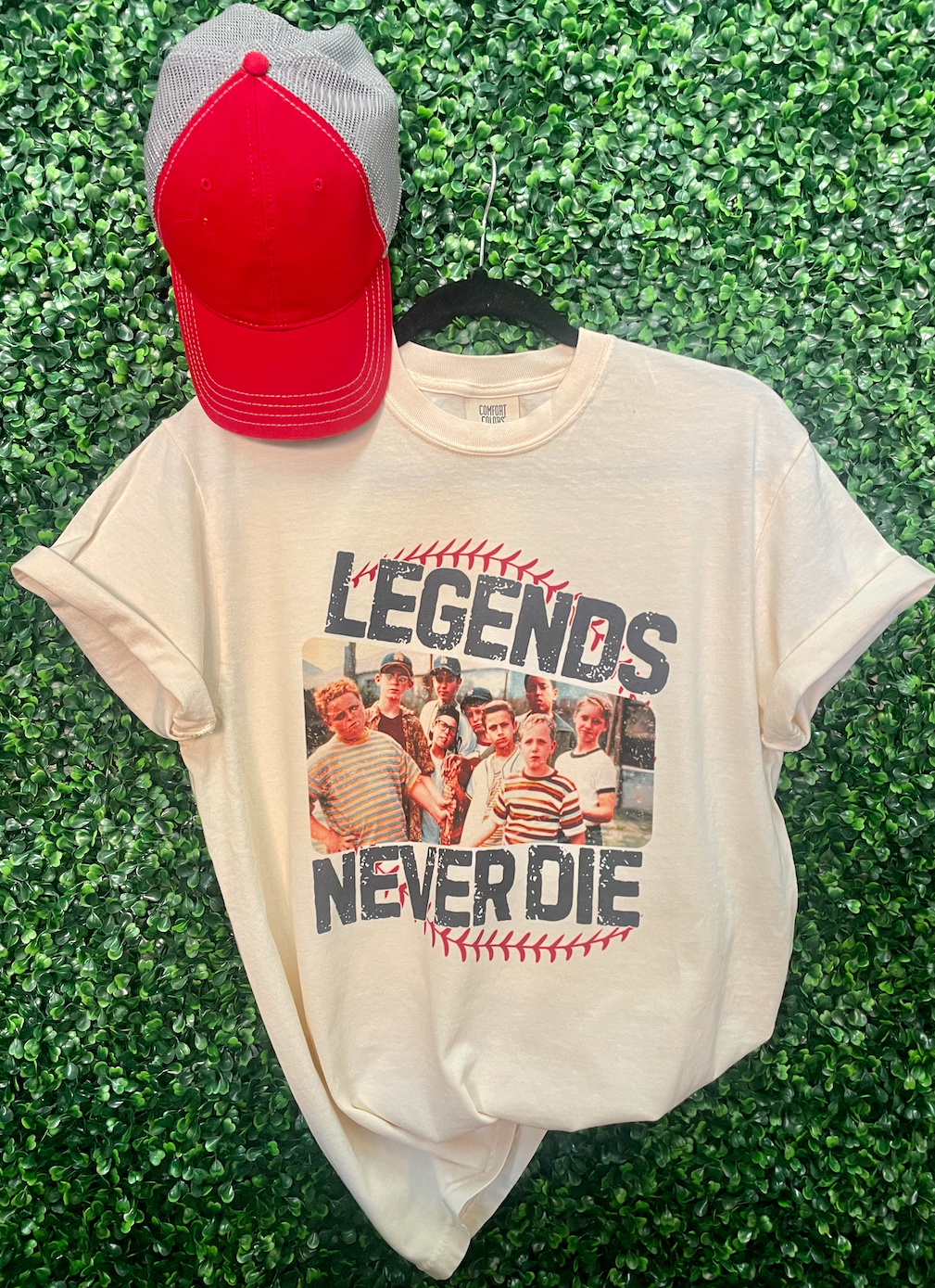 Legends Never Die graphic tee