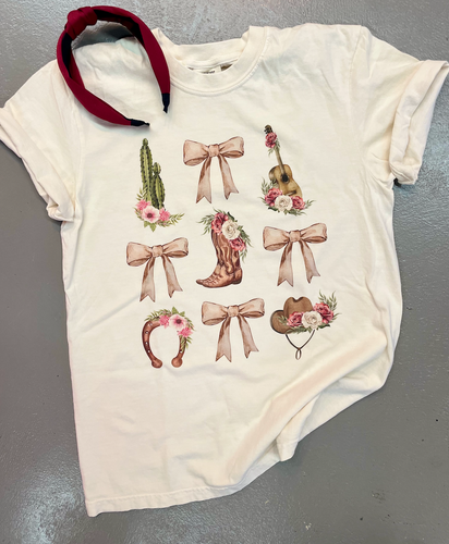 Coquette Cowgirl tee