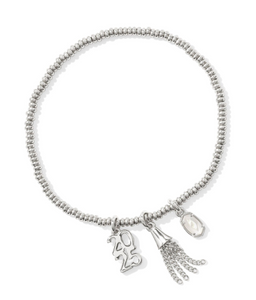 2025 Grad Stretch Bracelet SILVER