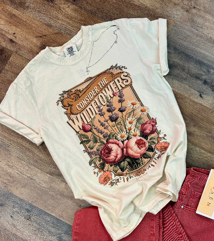 Consider the Wildflowers tee