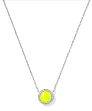 Tennis Pendant Necklace SILVER