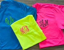 Neon Monogram Tee