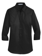 KW Ladies 3/4 Sleeve Button Up