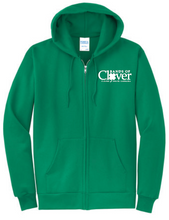 Clover Band Zip Up Hoodie
