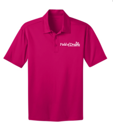 Field of Dreams Pink Polo