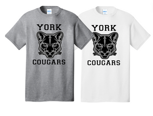 York Cougars Short Sleeve T-shirt