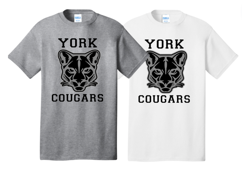 York Cougars Short Sleeve T-shirt