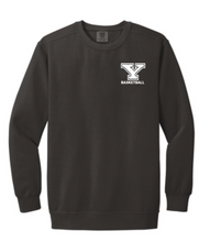 York Embroidered Comfort Colors Crewneck - Choose your sport