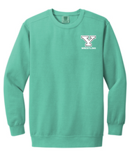 York Embroidered Comfort Colors Crewneck - Choose your sport