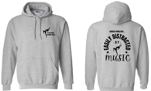 Be Balanced Grey Hoodie