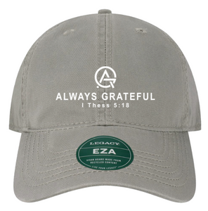 Always Grateful Unstructured Hat