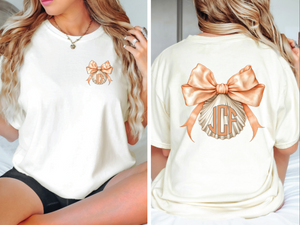 Seashell Monogram Tee