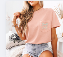 Comfort Colors Bow Pocket Tee