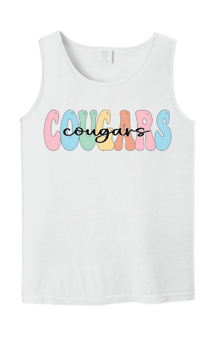 Cougars Comfort Colors Tank